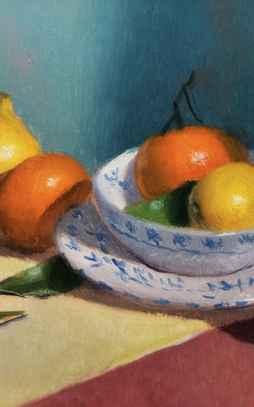 Lemons and Tangerines by Pascal Giroud
