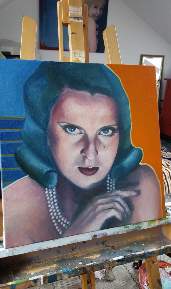 Look in my eyes. Tamara de Lempicka