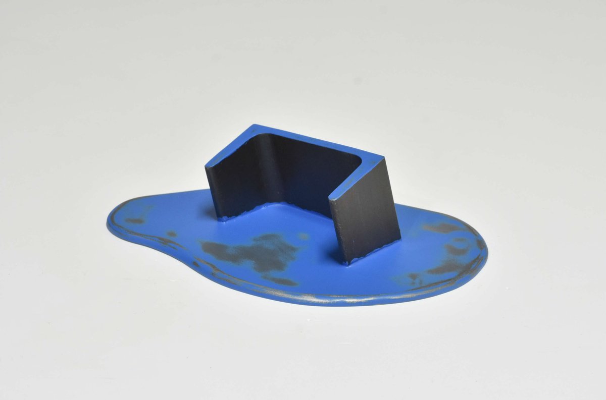 Urban And Pop Cityscapes Sculpture By Yannick Bouillault, 9 X 3", Periode 5, 53i?me Jour, Original Artwork