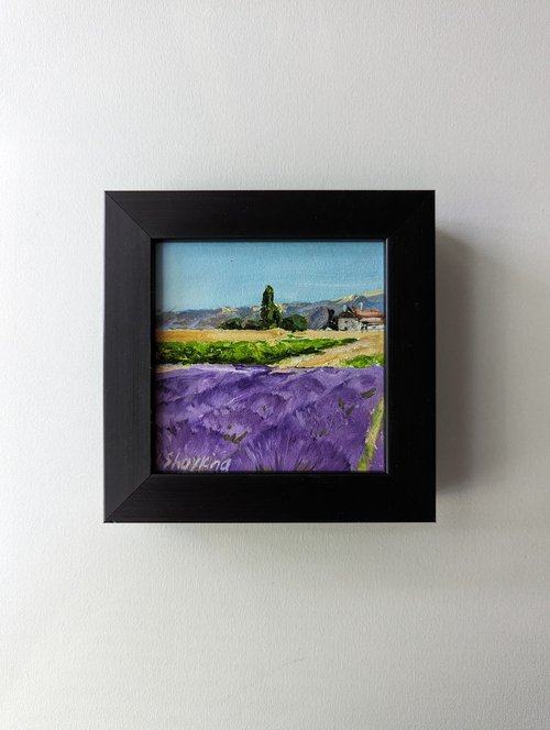 Lavender Fields Scene by Natalia Shaykina