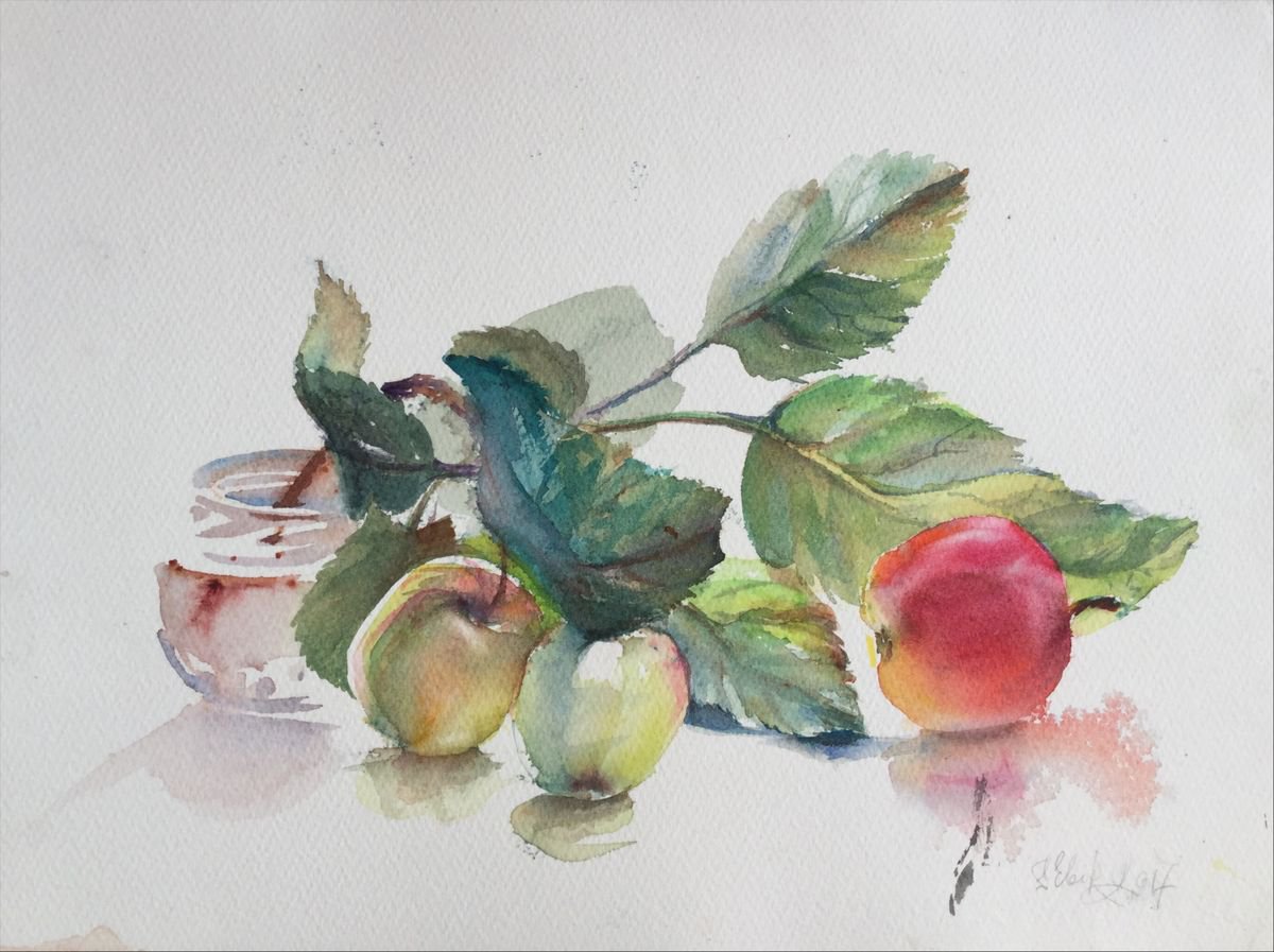 Apples by Irina Bibik-Chkolian