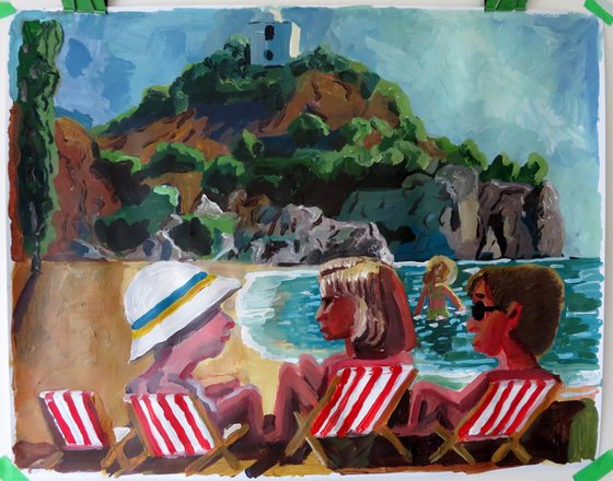 Mediterranean beach holiday