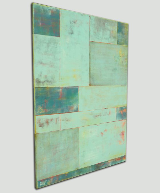 Turquoise Tiles Long