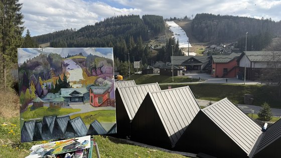 View of Bukovel