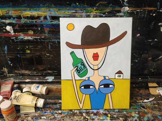 My tits love to hang out on the plains with beer
