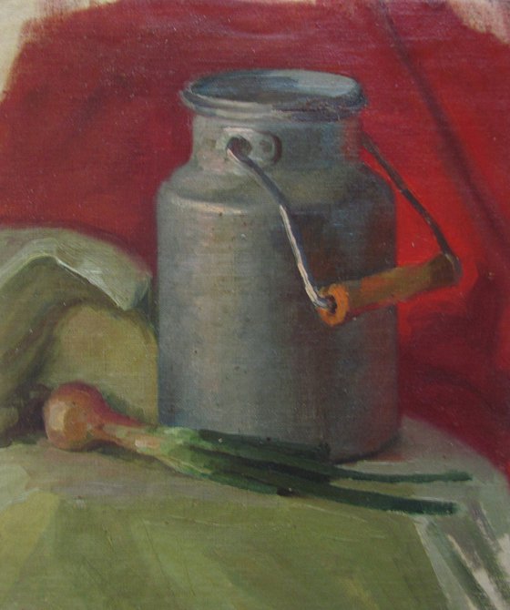 Still life with onion