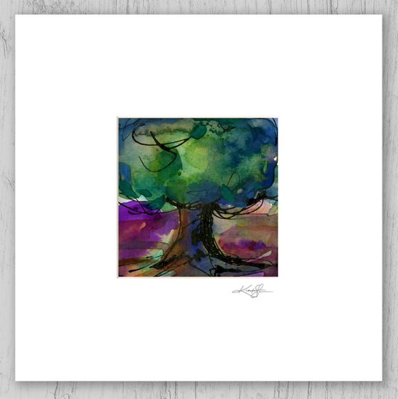 Tree Dreams 2 - Flower Painting by Kathy Morton Stanion