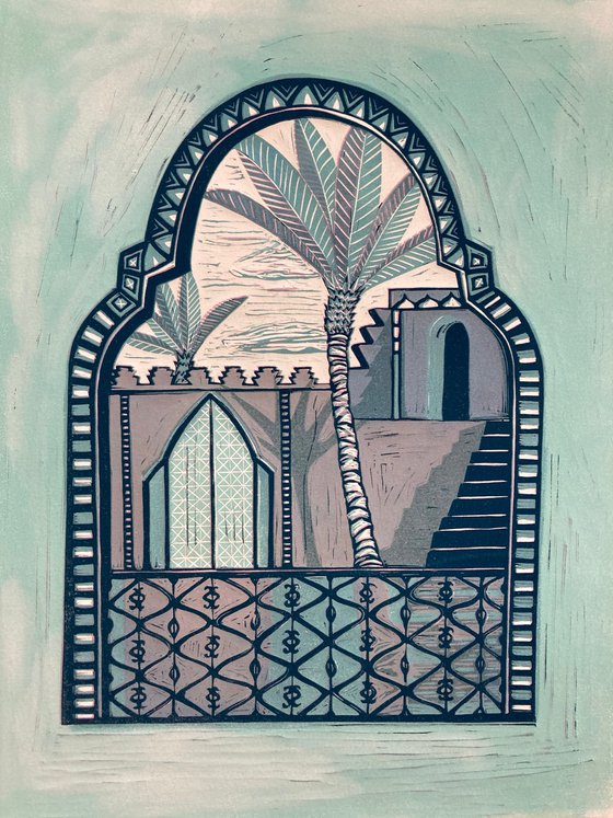 A Window Onto Marrakesh (Dusk)