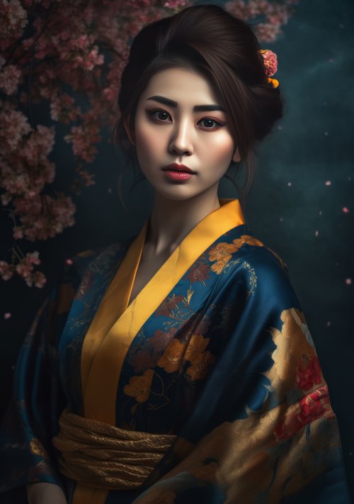 The Graceful Geisha by Igor Zeiger