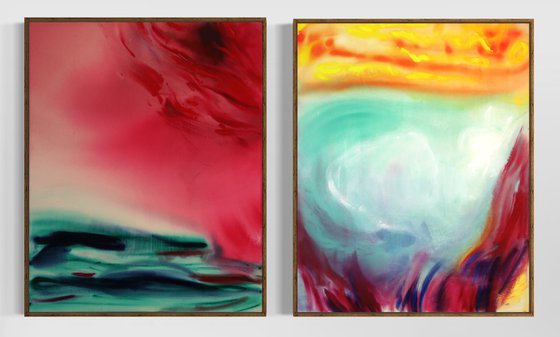 Diptych 'last Day on Earth'