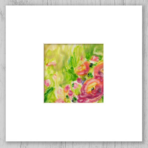 Encaustic Floral Collection 1