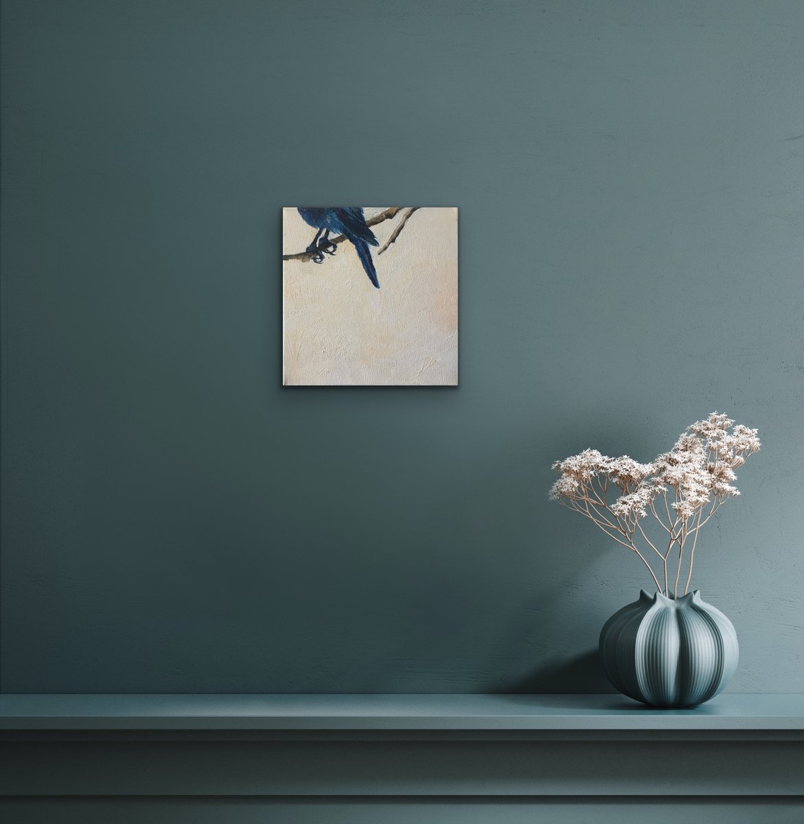 Oiseau Bleu by Wedad Alamin