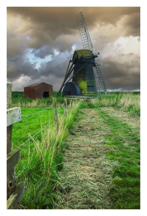 Herringfleet Windmill Colour by Michael McHugh