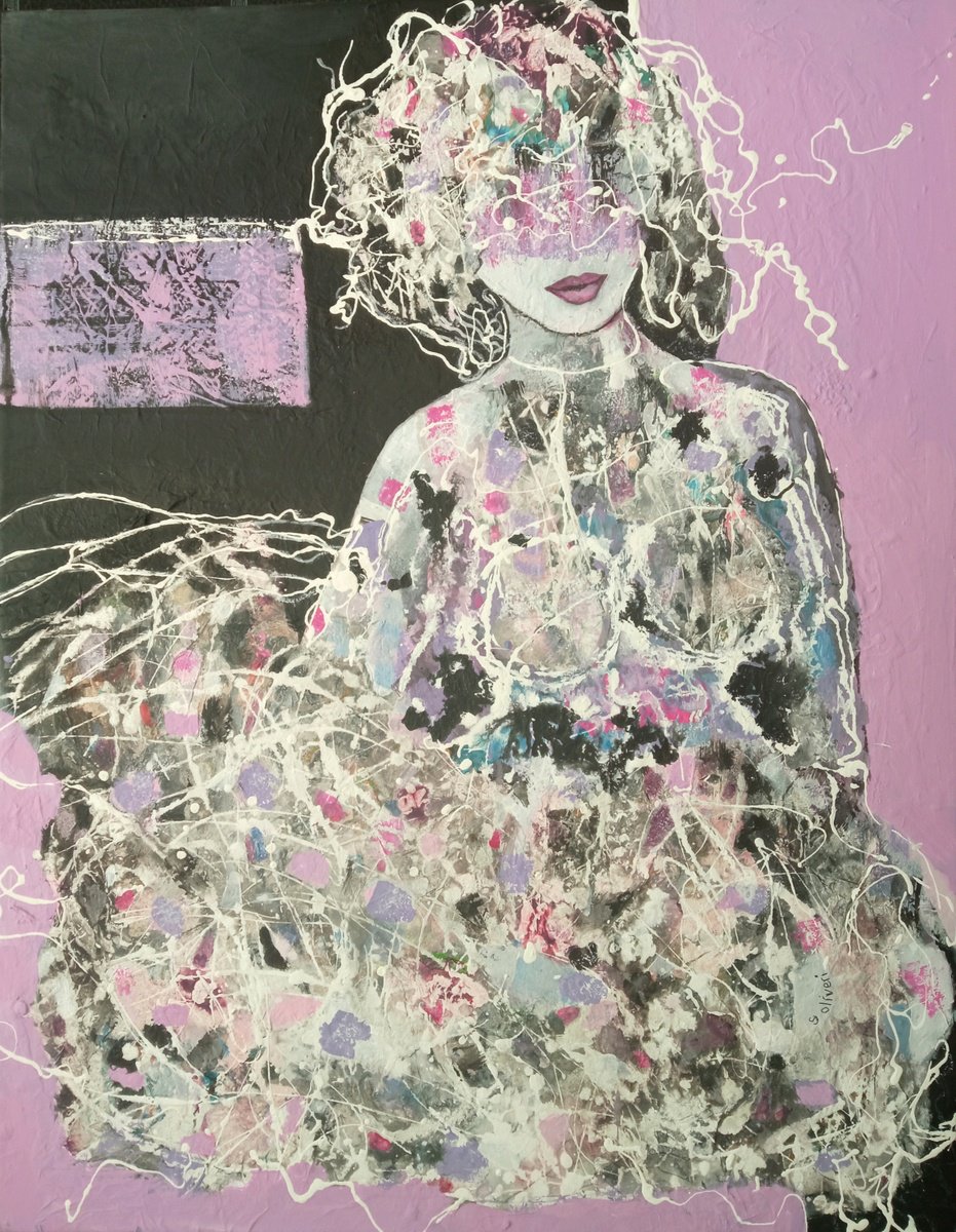 She By Sylvie Oliveri, 28 X 35, Artwork For Sale On Artfinder