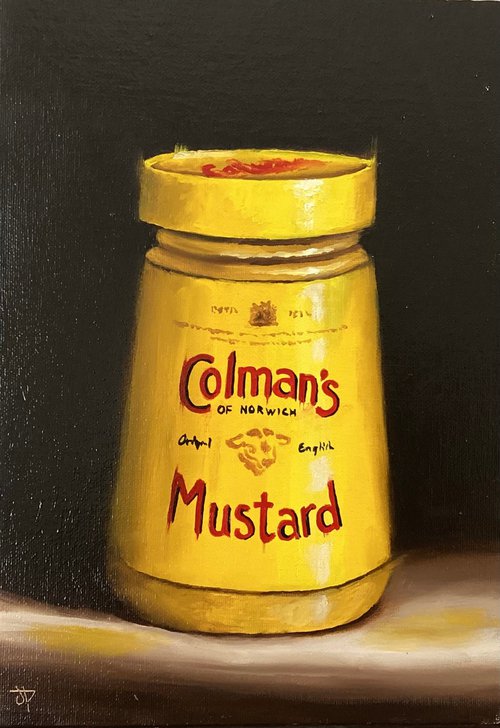 Colman’s Mustard still life by Jane Palmer Art