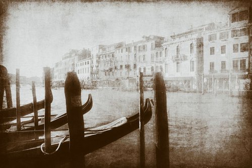 Venice light black and white by Nadia Attura