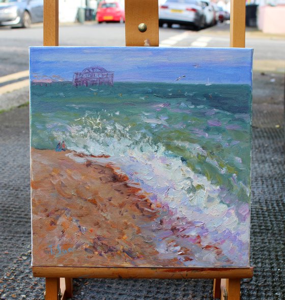 Brighton old pier. UK