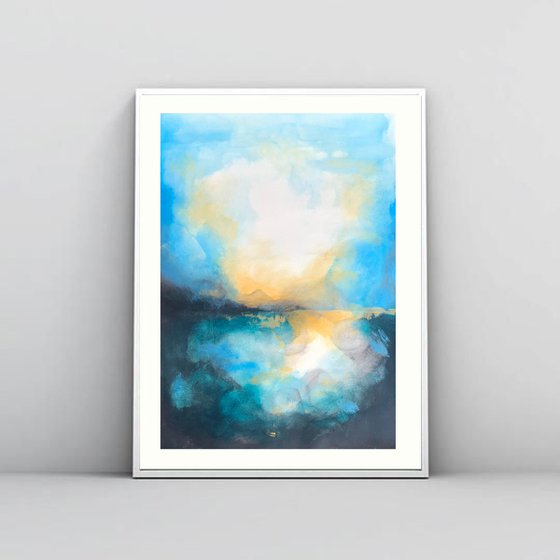weathered sunset (42 x 59,4 cm) Paperwork Dee Brown