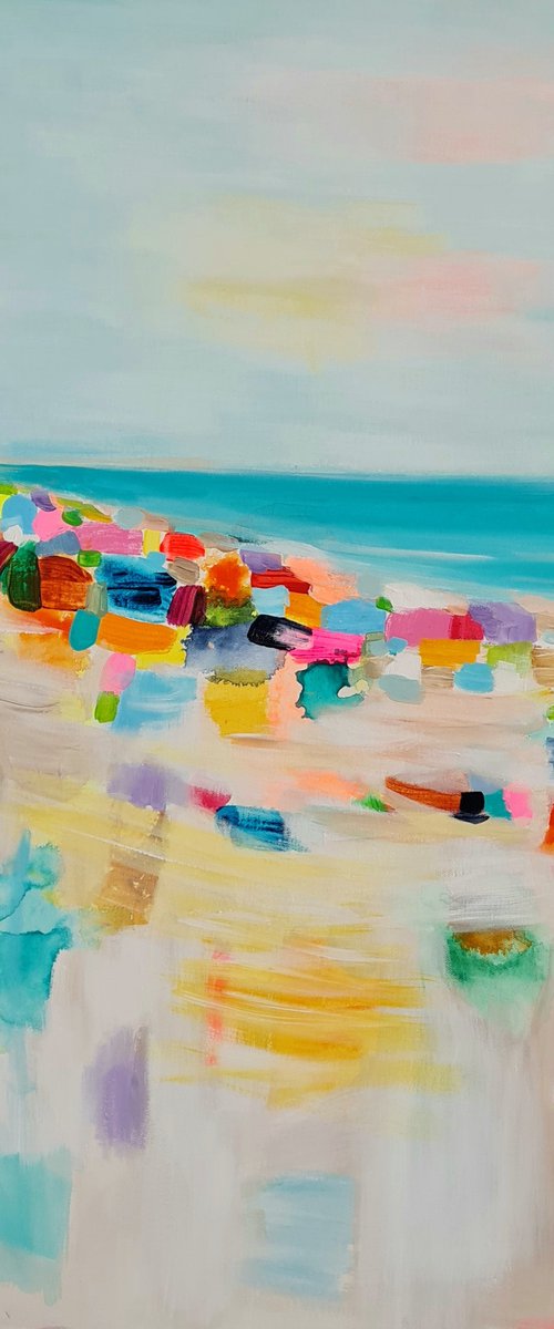 Cheerful Beach by Wioletta Gancarz