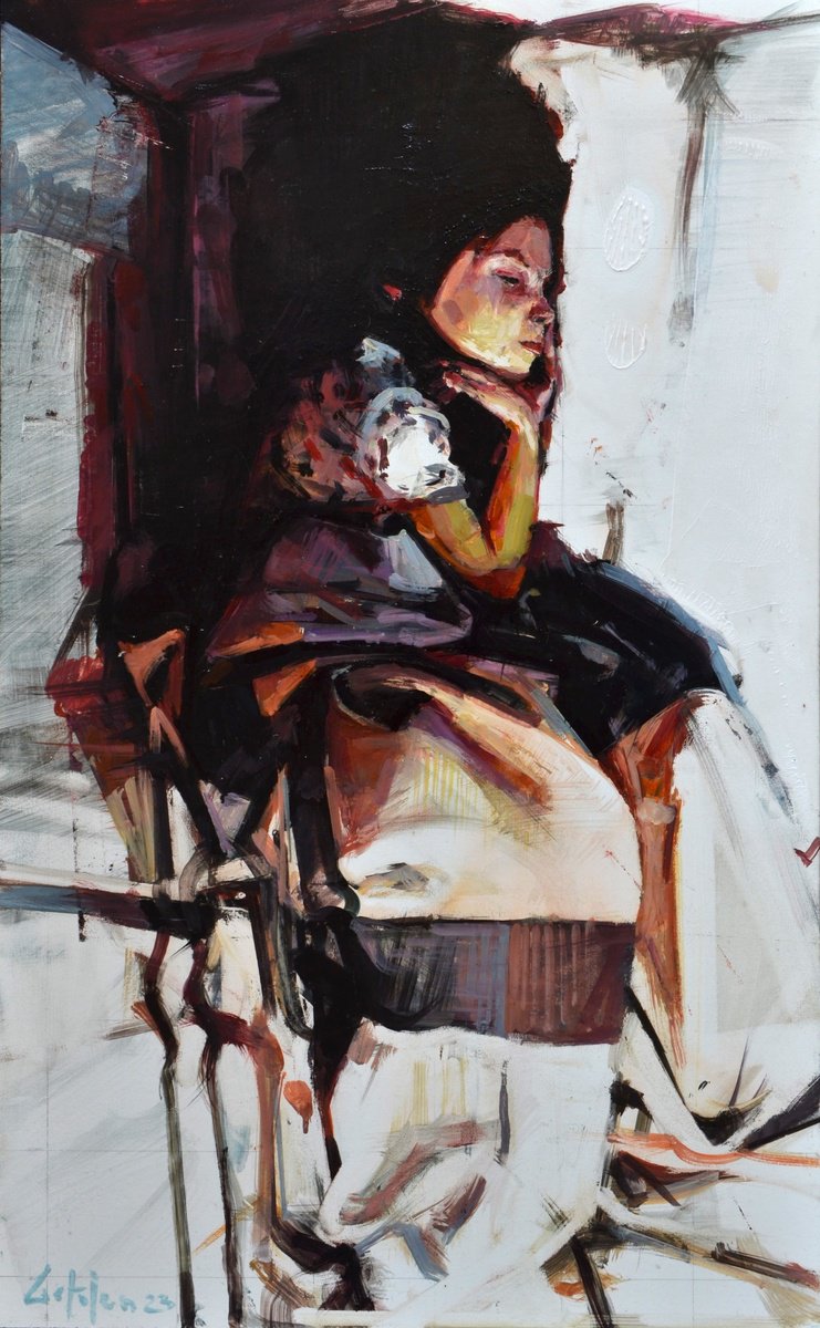 The Dreamer By Marco Ortolan, 13 X 20, Artwork For Sale On Artfinder