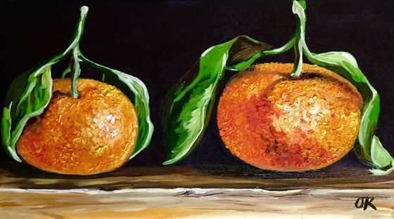 Still life with Oranges #2