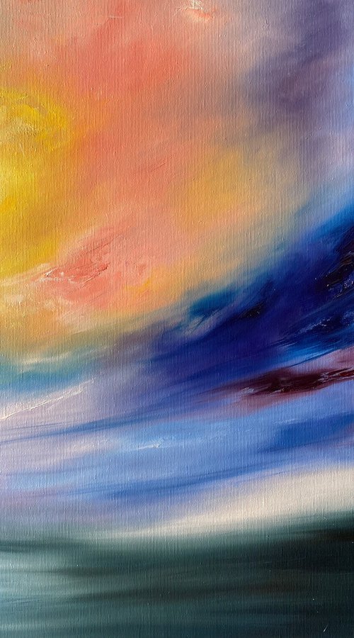Northern Sunset by Timea  Valsami