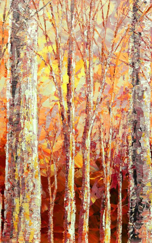 Trees are Sanctuaries by Tatiana Iliina