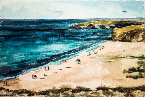 Paisaje de playa by Vera Gavina