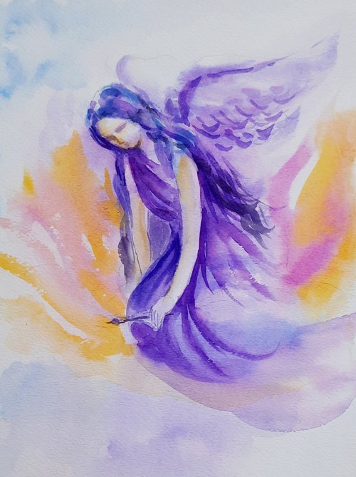 The Purple Angel by Asha Shenoy