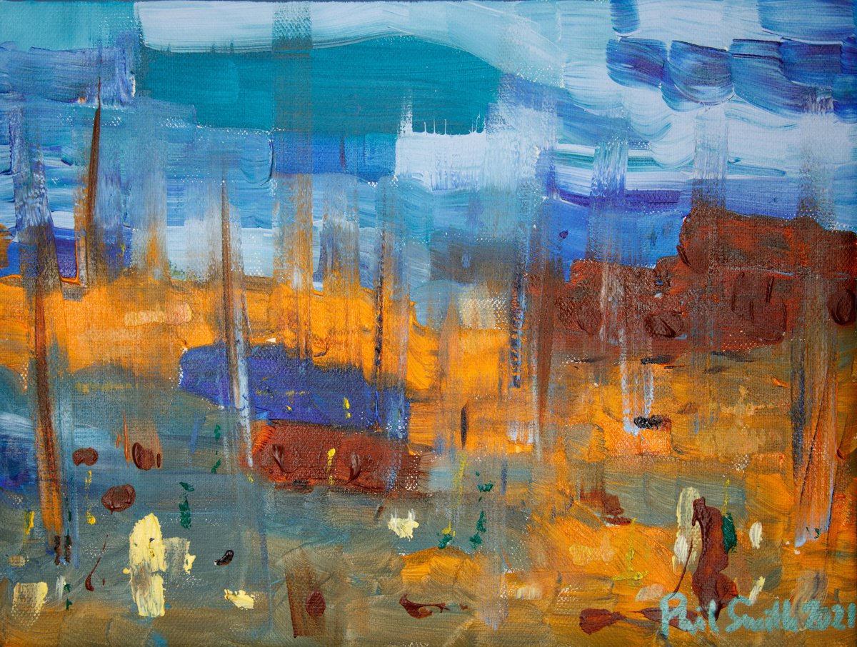 A Beautiful Day By Phil Smith, 12 X 9, Artwork For Sale On Artfinder