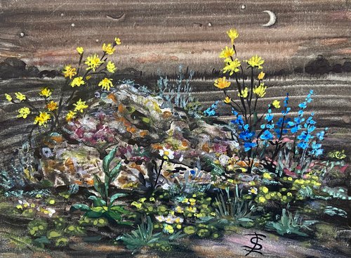 Night flowers by Elvira Sesenina