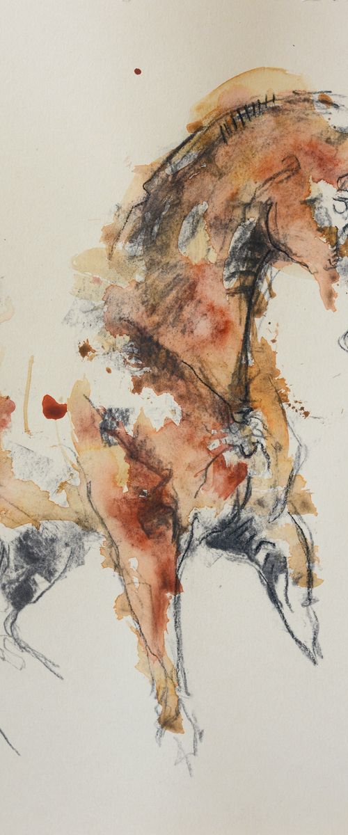 Equine Nude 186 by Benedicte Gele