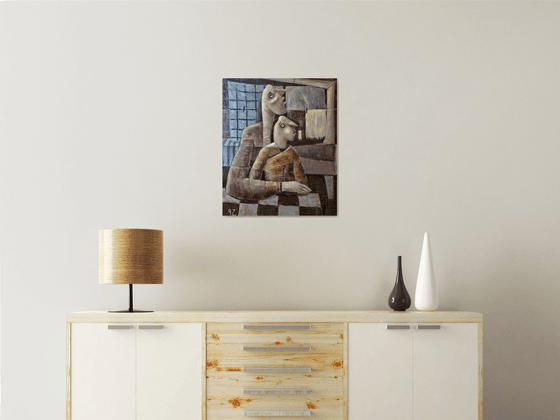 Cubist Embrace