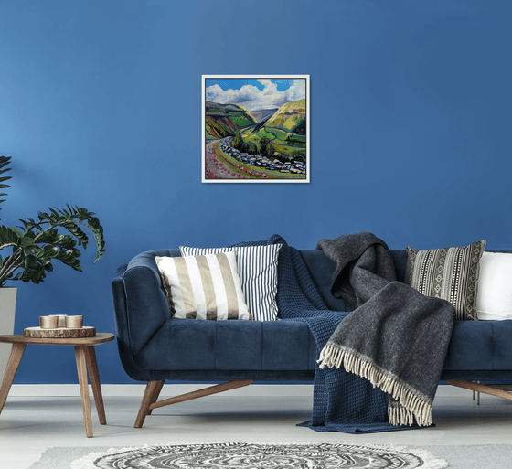 Swaledale from the top footpath