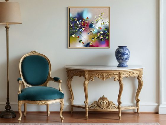 Floral Fusion I