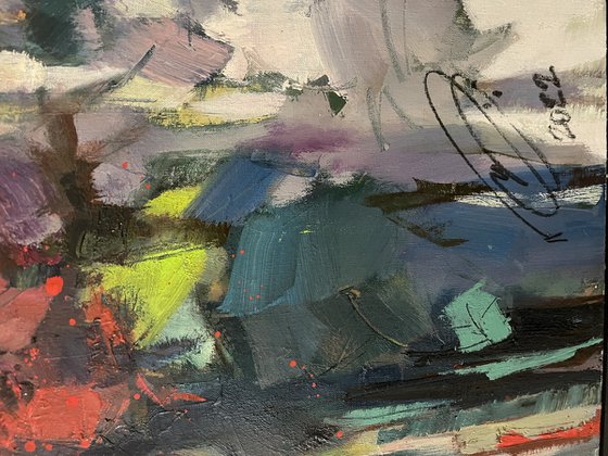 Still life with a towel.