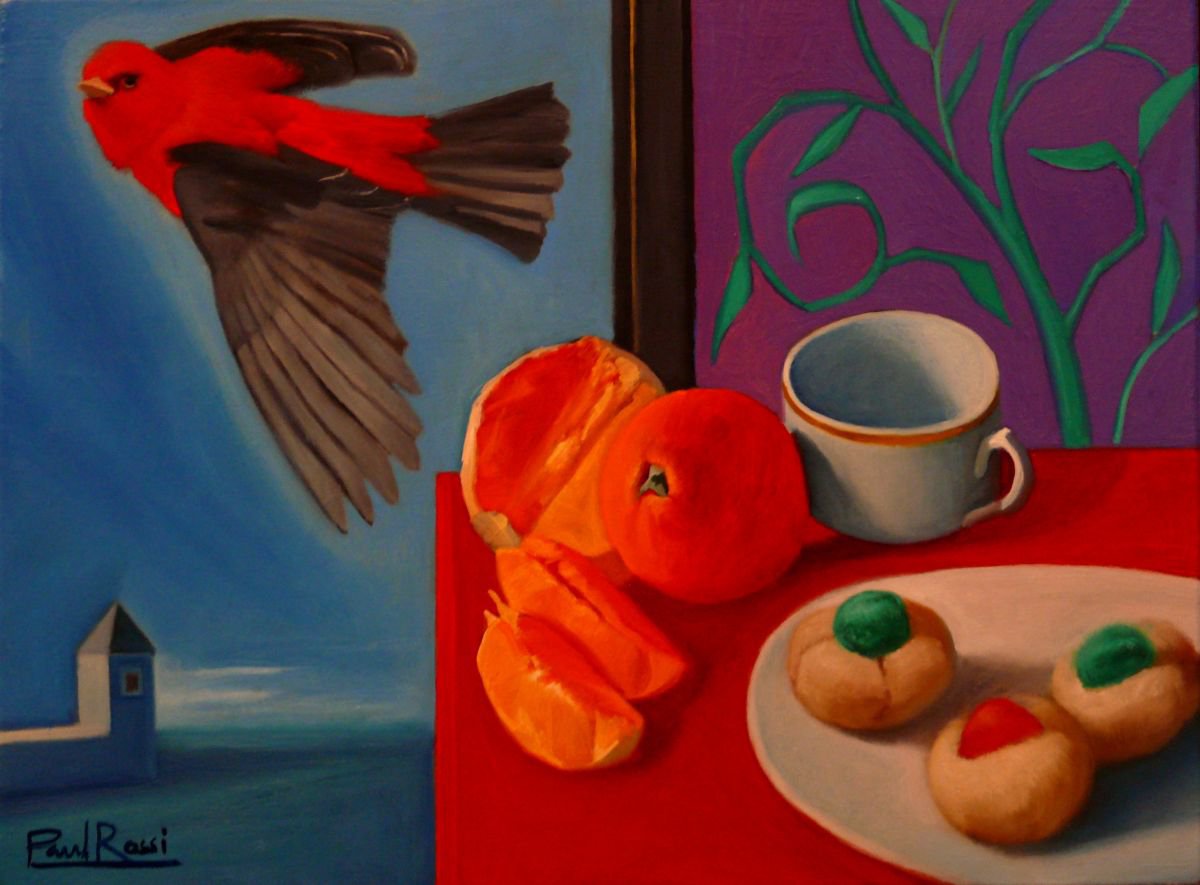 Breakfast With Bird by Paul Rossi