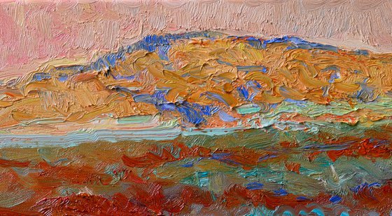 Rose Evening in the Desert