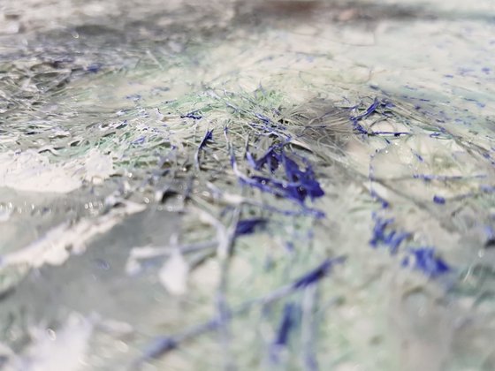 Sophia, vita mia (n.317) - 74 x 58 x 2,50 cm - ready to hang - mix media painting on stretched canvas