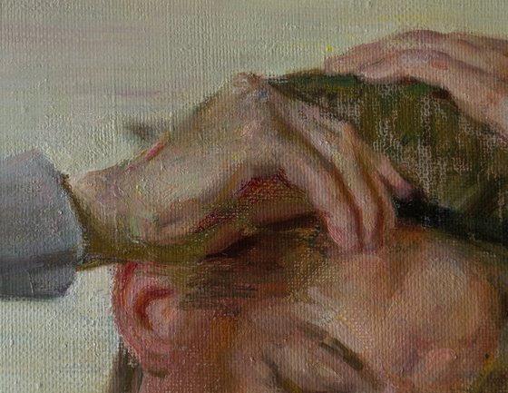 Tightness – Contemporary Oil Portrait