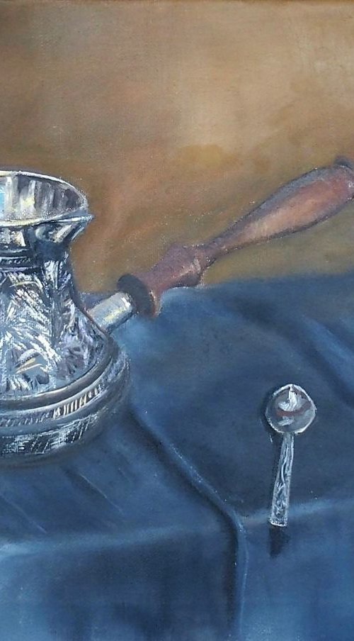Turkish coffee pot by Vladimir Jarmolo