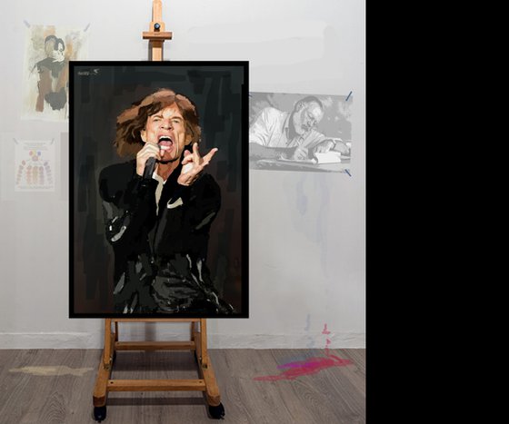 Mick   28"x40"