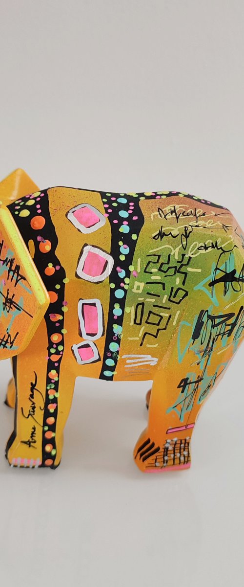 L'éléphant soleil by ÂME SAUVAGE