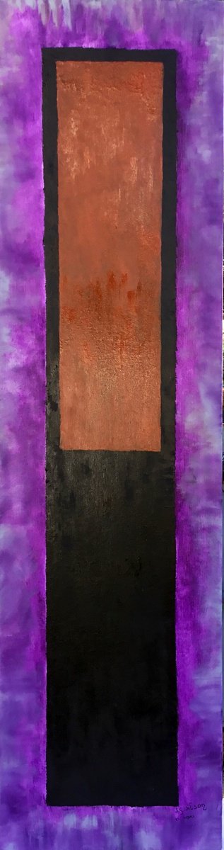 the deep of black, brown and purple by Jg Wilson