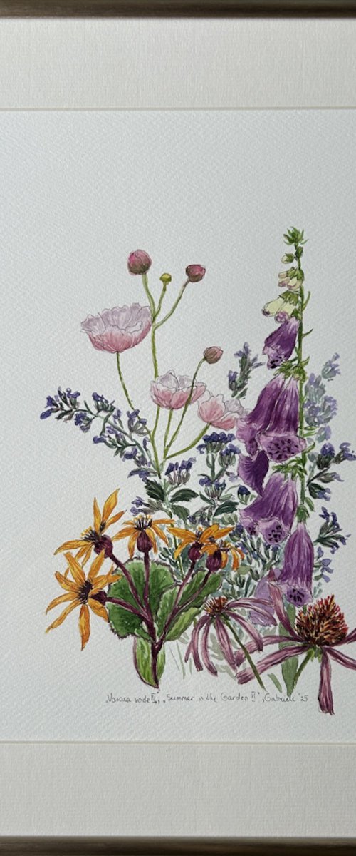 Summer in the Garden III by Gabriele Prismantaite