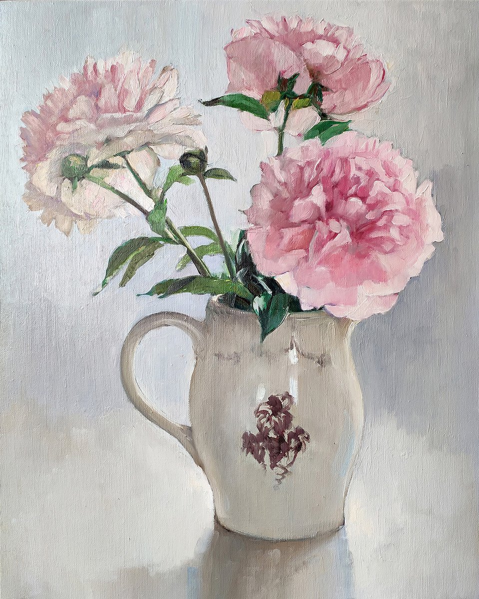 Bunch of peonies by Anna Belan
