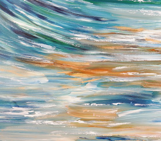 Seascape Breaking Waves D 7