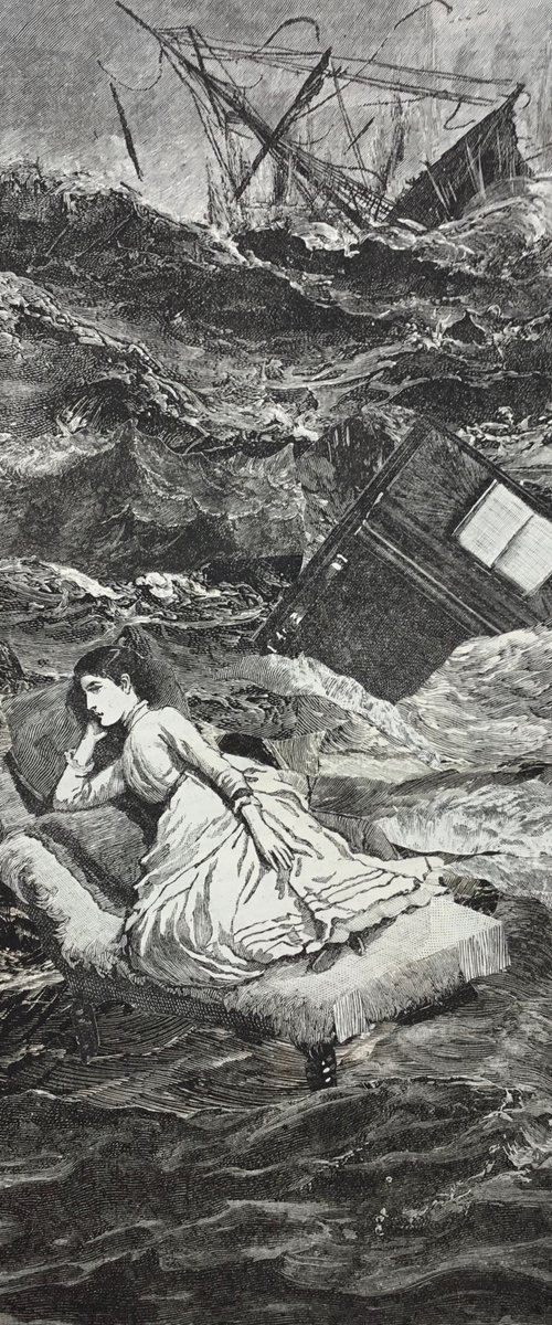 Piano, Shipwreck by Tudor Evans