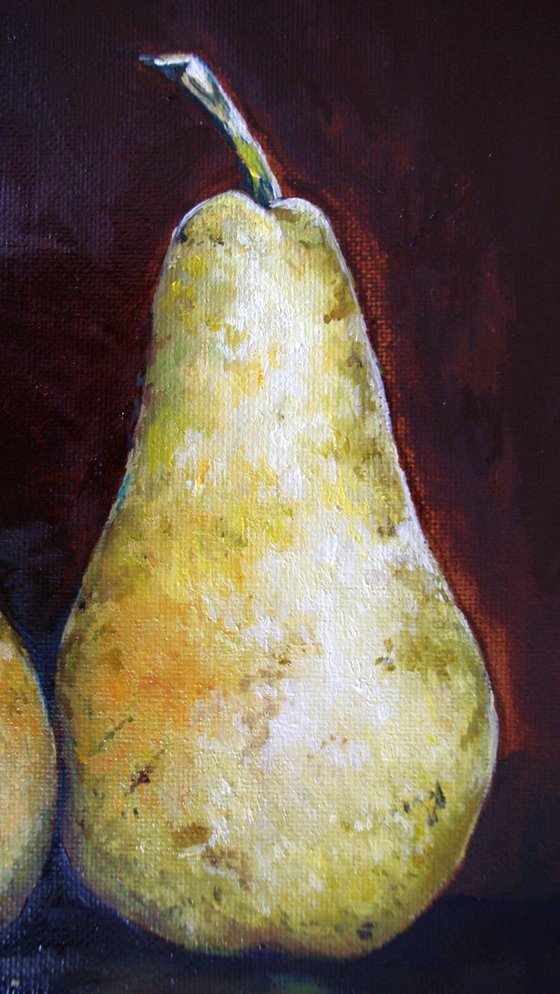 " A pair of Pears III"