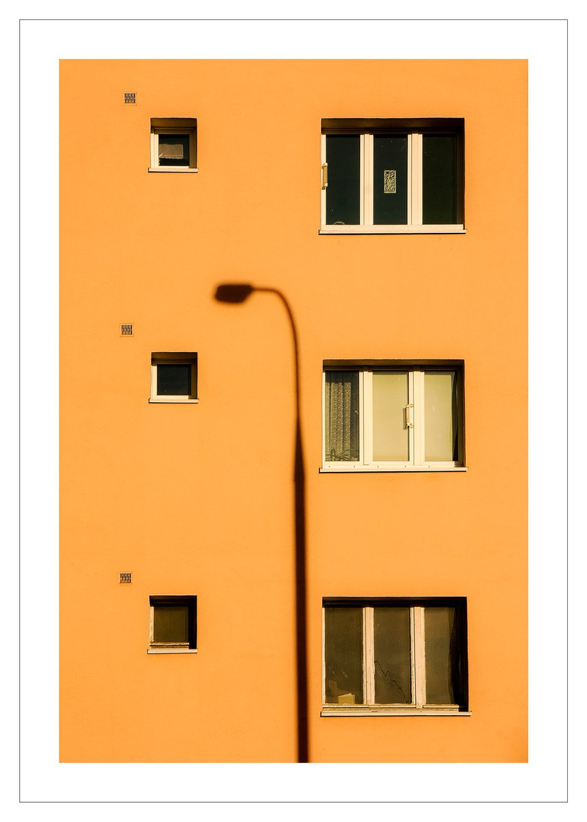 Geometric Cityscapes Photograph By Beata Podwysocka, 20 X 28, Facade 9 (3 X 3 + 1), Original Artwork